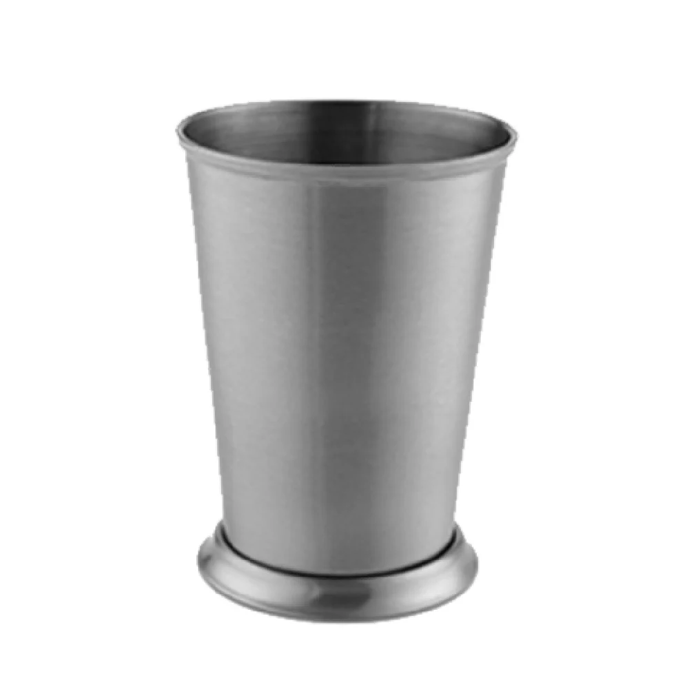 American Metalcraft JC14 14 Oz Julep Cup Round Stainless Steel with Mint Juleps American Metalcraft JC14 14 Oz Julep Cup Round Stainless Steel with Mint Juleps