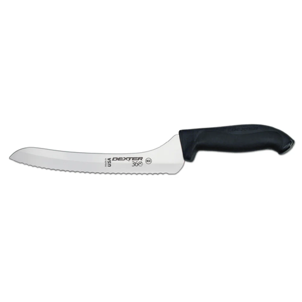 Dexter Russell S360-9SC-PCP 9 Inch Stamped Knife DEXSTEEL Stain Free Black Handle
