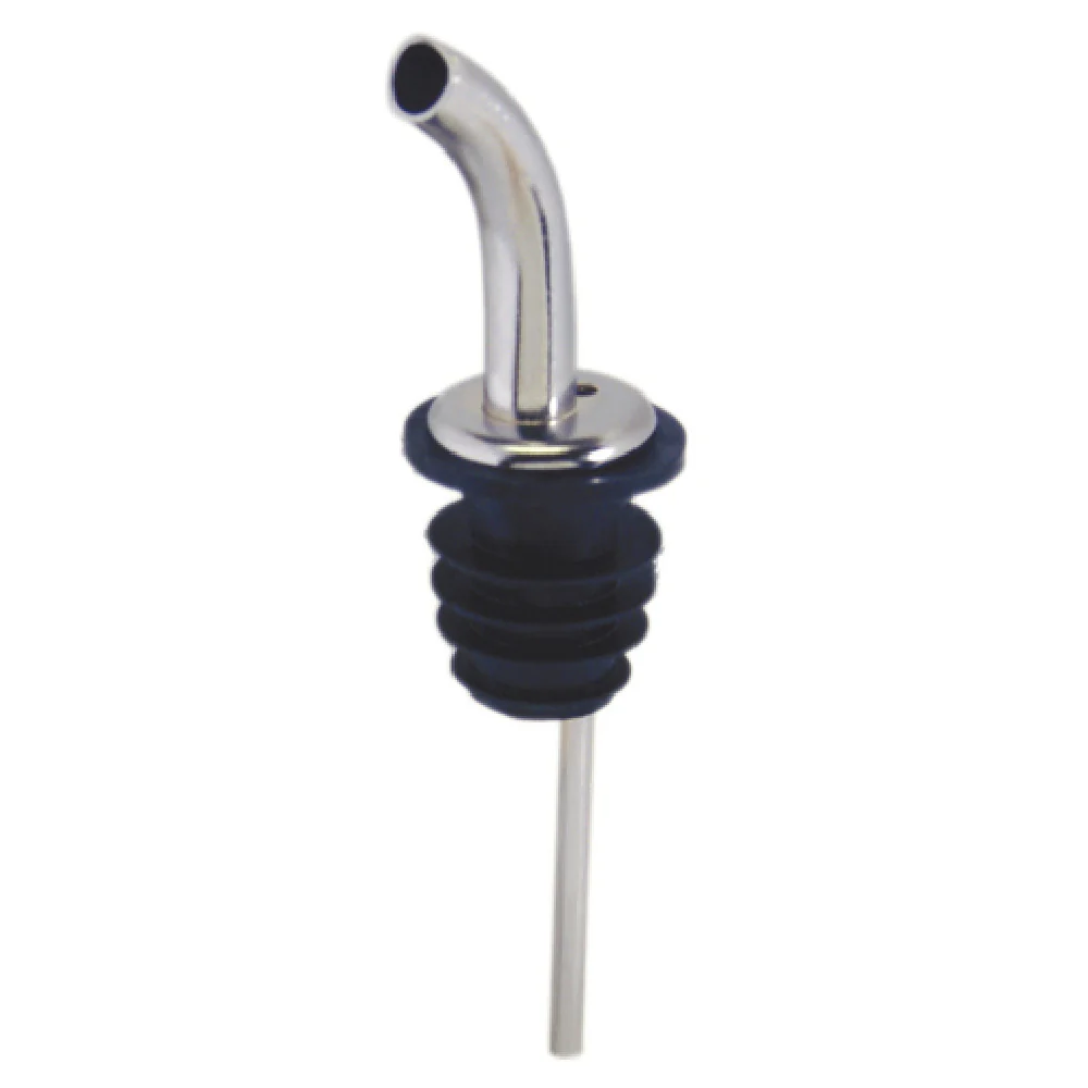 Spill-Stop 245-50 Chrome Liquor Pourer with Poly-Kork Fast Pouring Spill-Stop 245-50 Chrome Liquor Pourer with Poly-Kork Fast Pouring