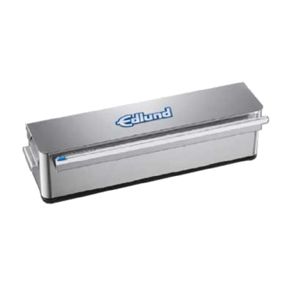 Edlund FFD-18 12 to 18 Inch Stainless Steel Foil Film Dispenser with Suction Cup Feet Edlund FFD-18 12 to 18 Inch Stainless Steel Foil Film Dispenser with Suction Cup Feet
