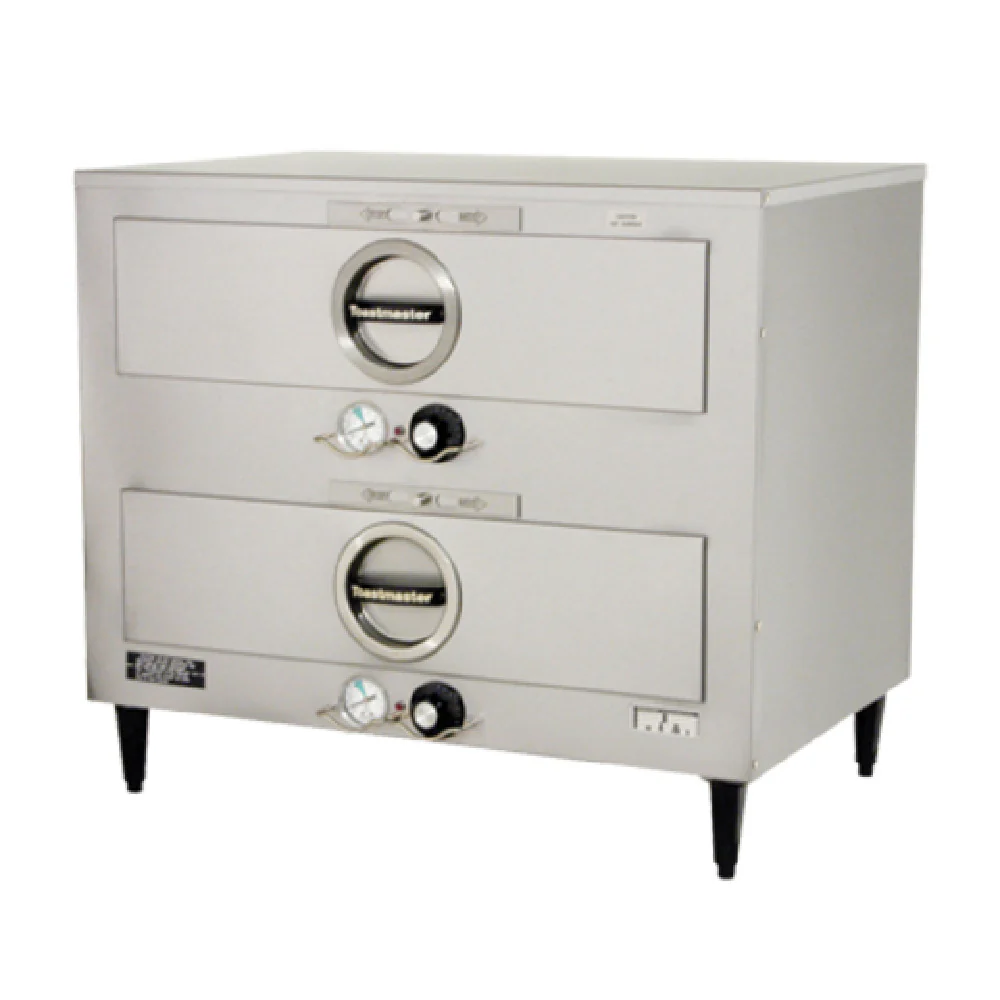 Toastmaster 3B84DT72_240/60/1 29 Inch Food Warming Drawer Electric 2 Drawers Stainless Steel