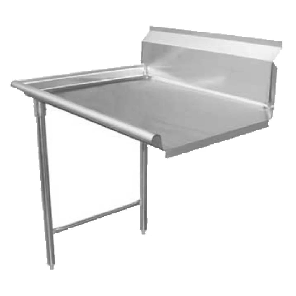 GSW USA DT36C-L 36 Inch Clean Dishtable with 8 Inch Backsplash and Stainless Steel GSW USA DT36C-L 36 Inch Clean Dishtable with 8 Inch Backsplash and Stainless Steel