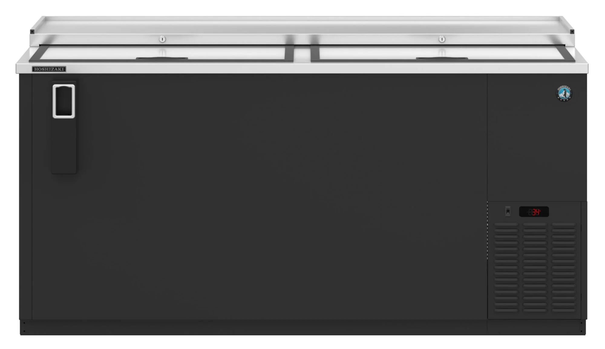 Hoshizaki CC65 65 Inch Refrigerated Bottle Cooler Gas Side Mounted Stainless Steel Hoshizaki CC65 65 Inch Refrigerated Bottle Cooler Gas Side Mounted Stainless Steel