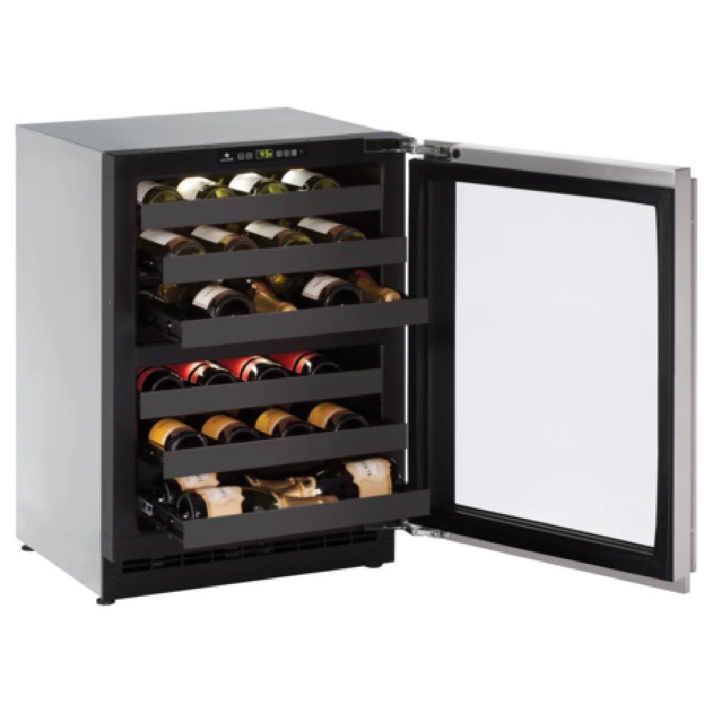 U-Line Corporation U-2224ZWCS-00B 23-5/8 Inch Wine Cellar Cabinet Reach-in