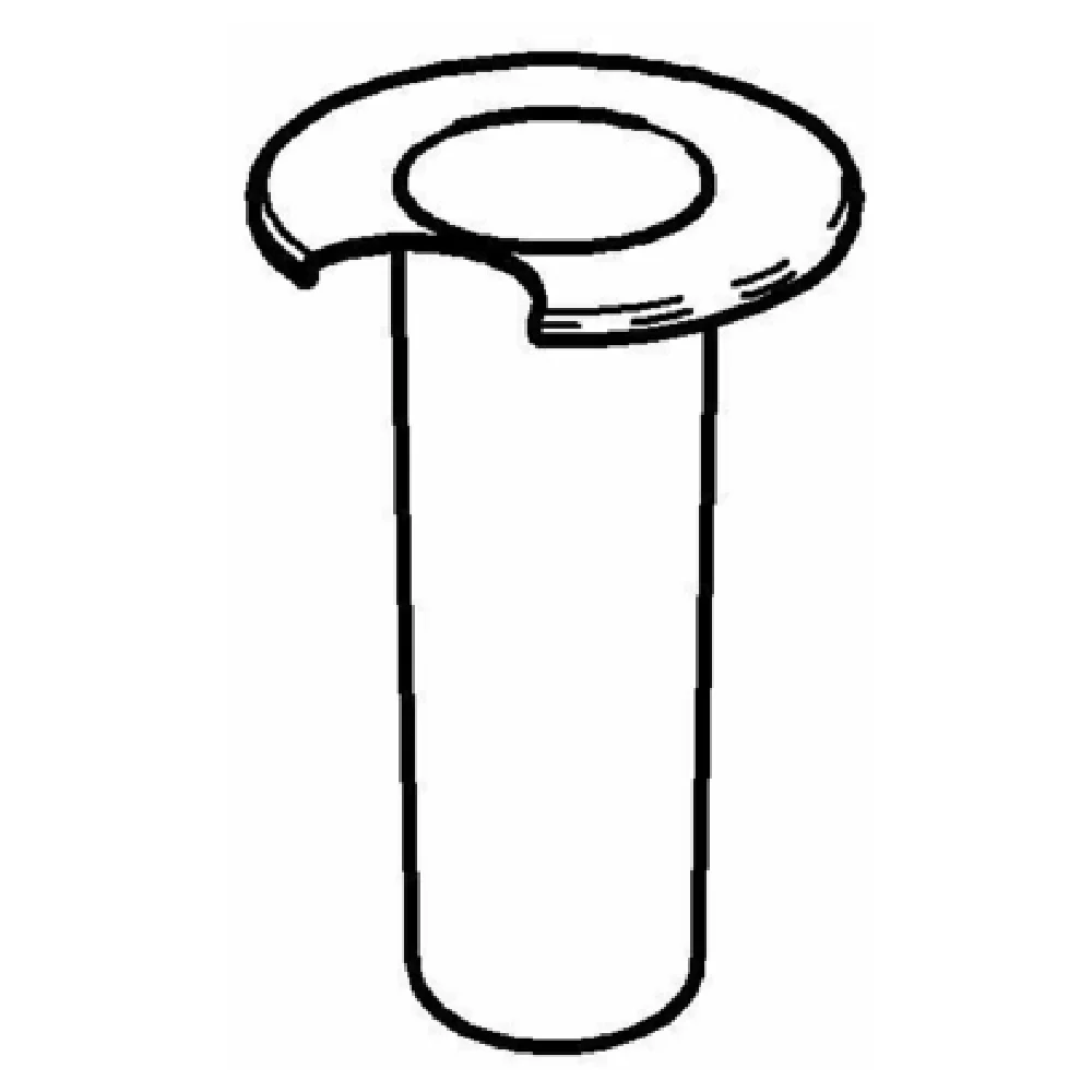 GET Enterprises 3131212 Stainless Steel Ice Tube for Elegance Milk Dispenser