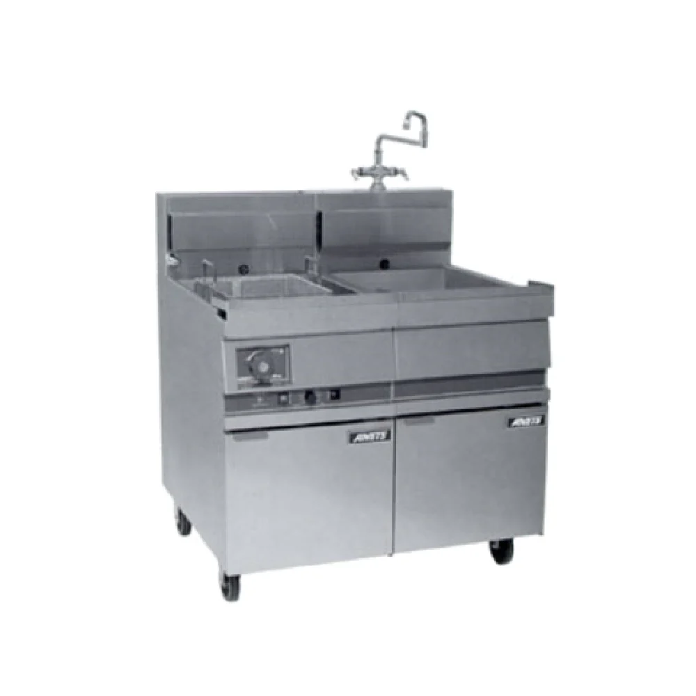 ANETS GPC-18_LP 19 Inch Stainles Steel Gas Pasta Cooker with 150000 BTU