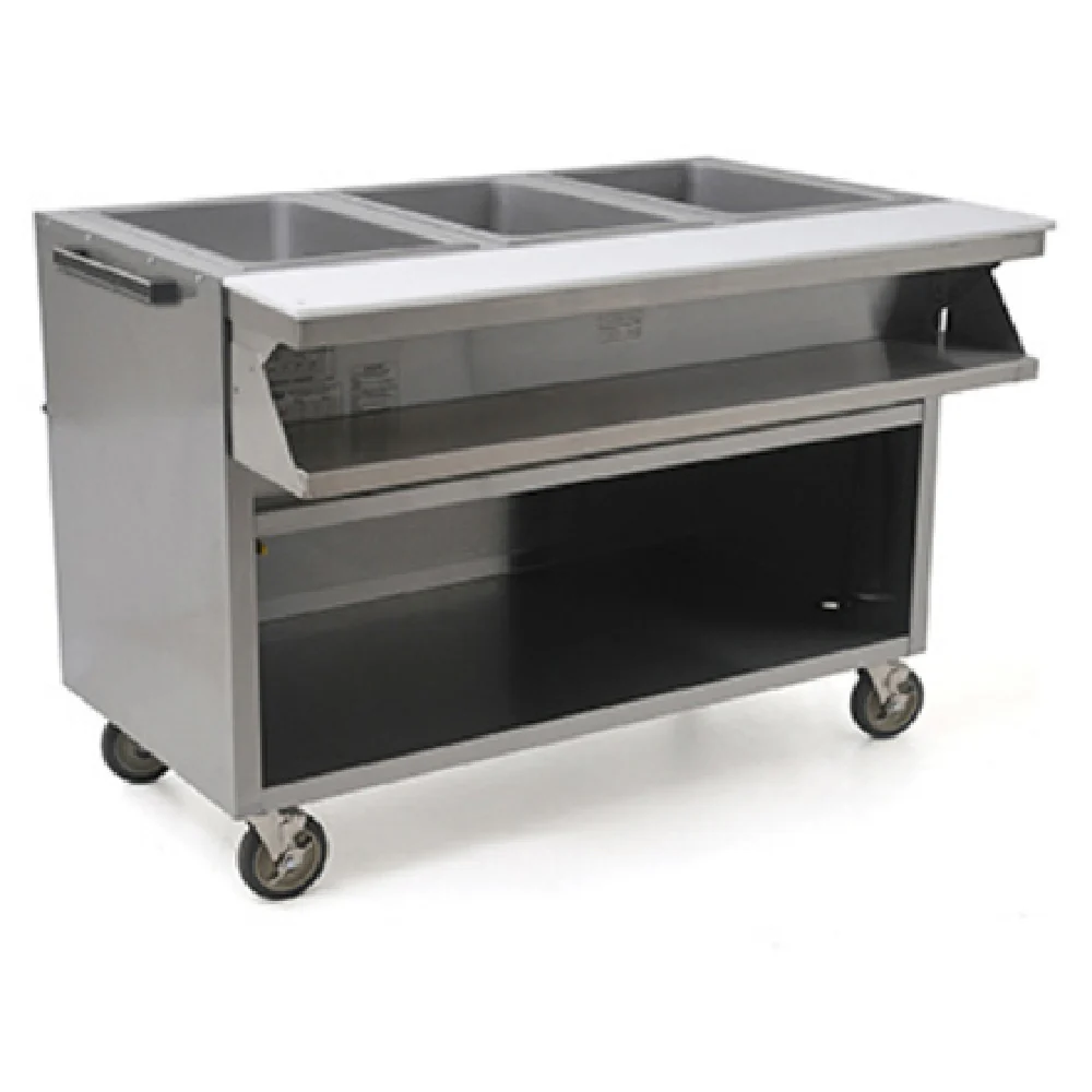 Eagle SPHT3CB-208-3 48 Inch Electric Hot Food Table with Sealed Wells Stainless Steel Eagle SPHT3CB-208-3 48 Inch Electric Hot Food Table with Sealed Wells Stainless Steel