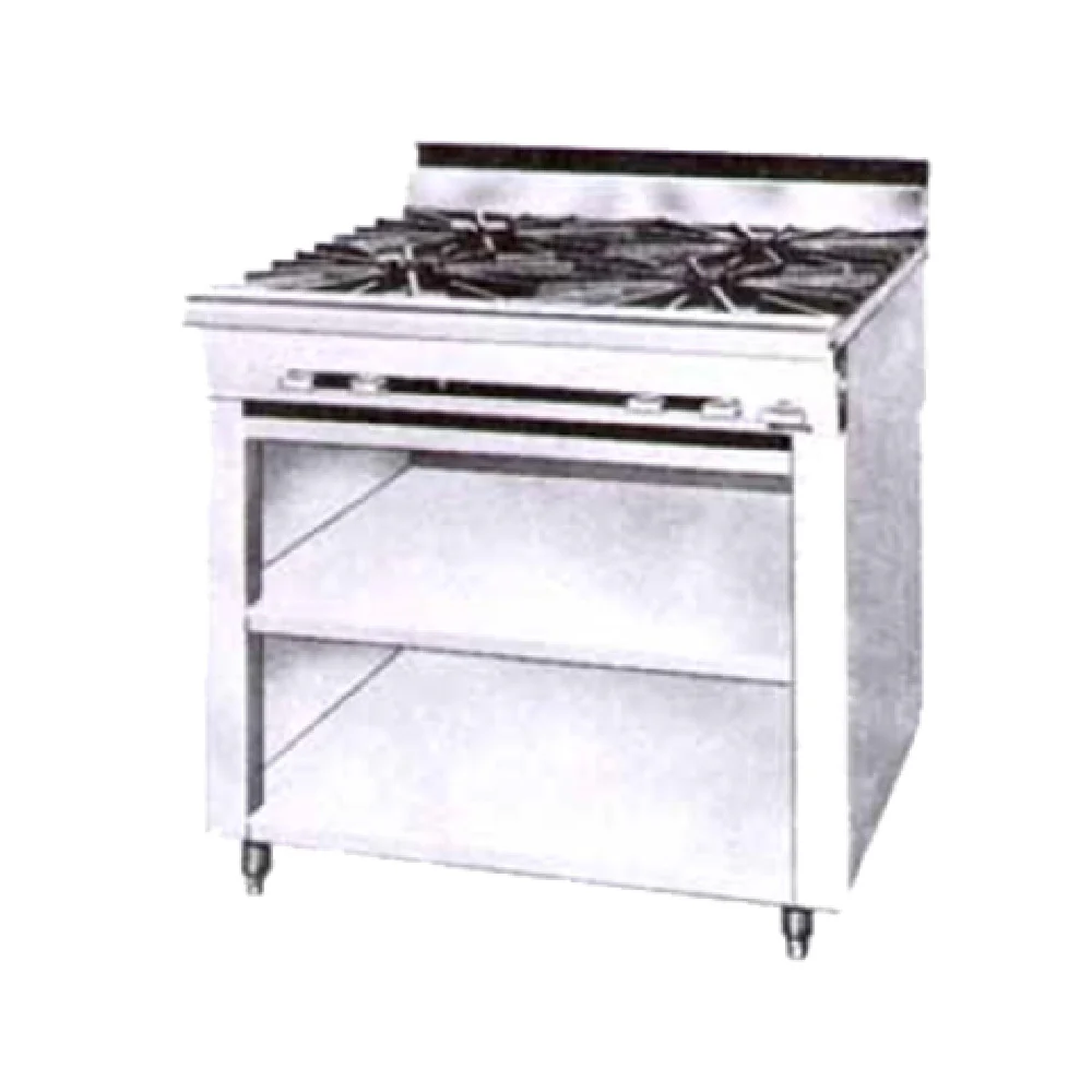 Montague Company 36-5A 36 Inch Gas Range with 4 Burners 120000 BTU Montague Company 36-5A 36 Inch Gas Range with 4 Burners 120000 BTU