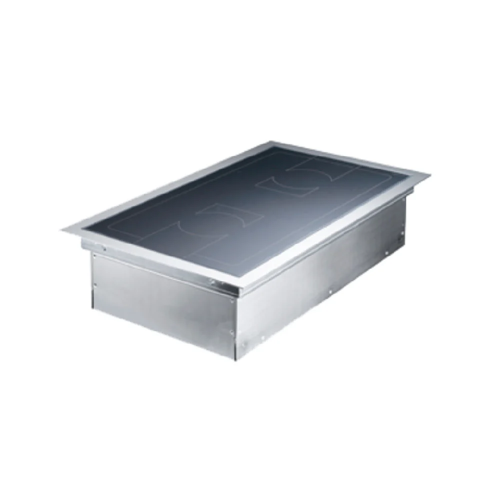 Garland SHIN3500_230/60/1 15 Inch Induction Cooktop Flush Mount Stainless Steel 1 Burner with Built-in Air Intake Kit