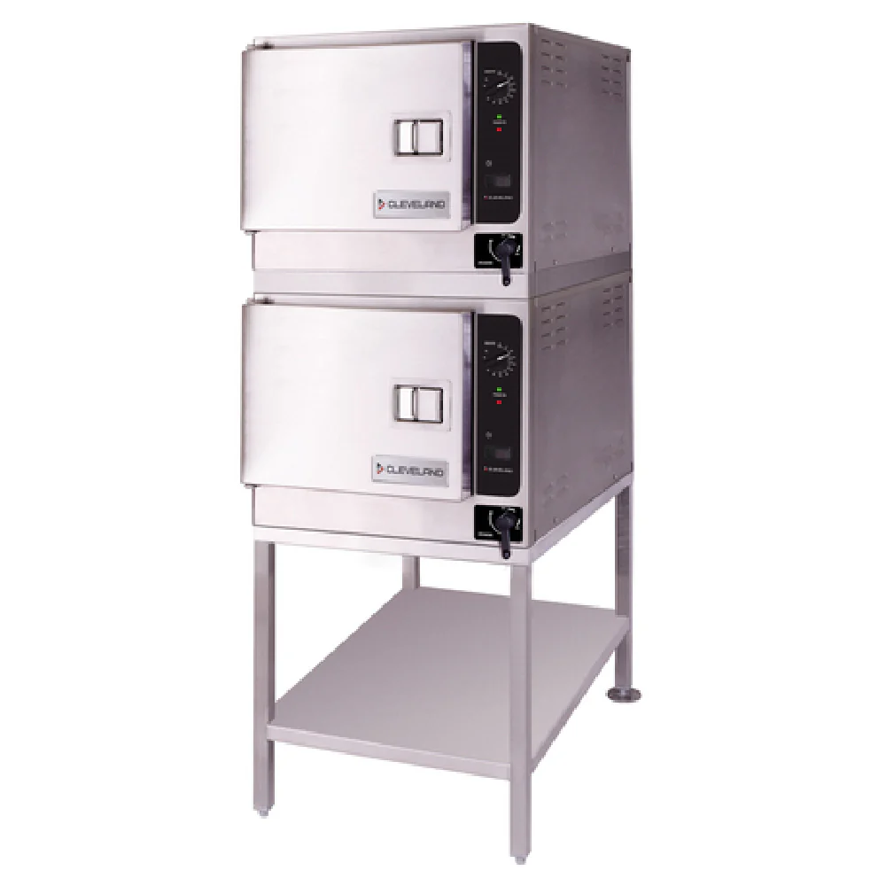 Cleveland (2) 22CET33.1_208/60/3 21 Inch Electric Convection Steamer with 32000 BTU Cleveland (2) 22CET33.1_208/60/3 21 Inch Electric Convection Steamer with 32000 BTU