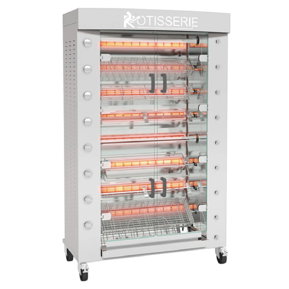 Rotisol FB1160-8G-SS_NAT 45 Inch Gas Rotisserie Oven with 103000 BTU
