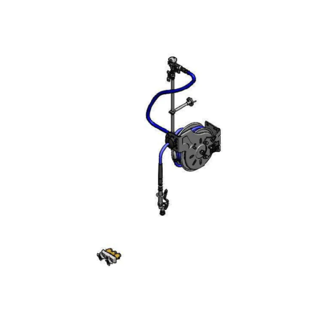 T&S Brass B-7112-U1MXS11XSA Hose Reel System: B-7112 B-0512 & B-CVH1-20RK-SK T&S Brass B-7112-U1MXS11XSA Hose Reel System: B-7112 B-0512 & B-CVH1-20RK-SK