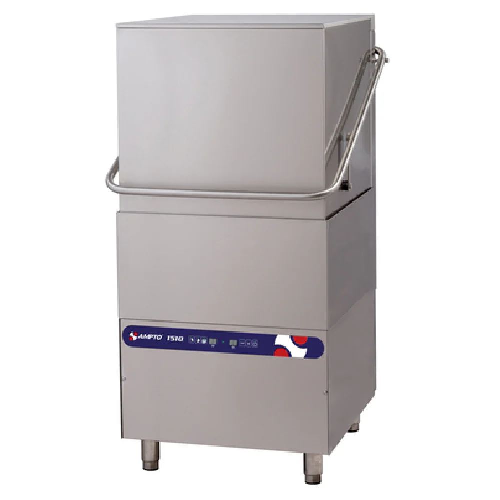 AMPTO 1510 34-5/8 Inch Dishwasher Hood Type High Temperature with Booster Heater
