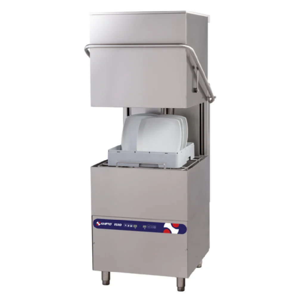 AMPTO 1510 34-5/8 Inch Dishwasher Hood Type High Temperature with Booster Heater