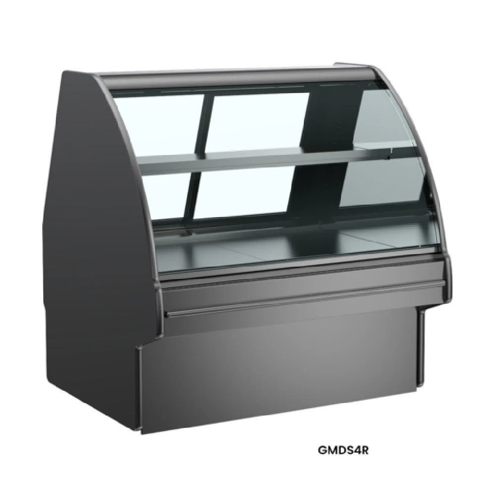 Structural Concepts GMDS12R REMOTE 148 Inch Refrigerated Service Case with Curved Glass Structural Concepts GMDS12R REMOTE 148 Inch Refrigerated Service Case with Curved Glass