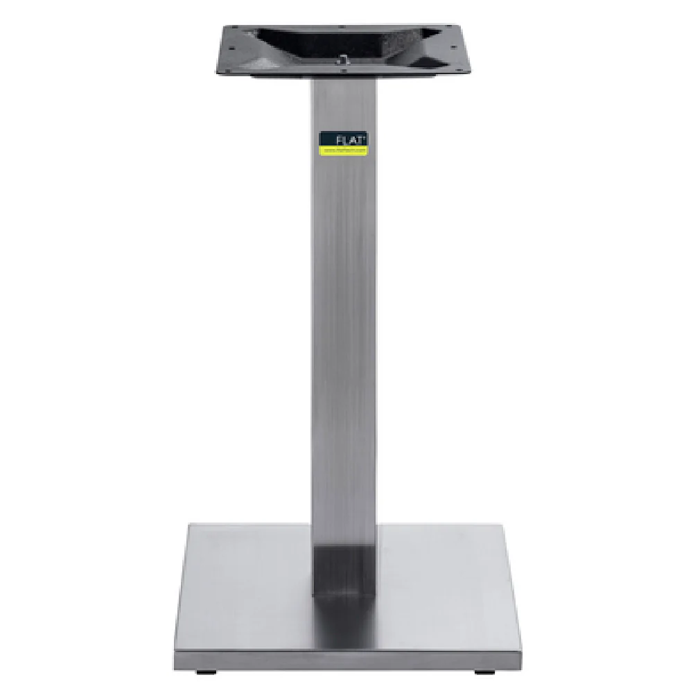 FLAT Tech CT4101 22 Inch Square Table Base Cast Iron with Stabilization Technology