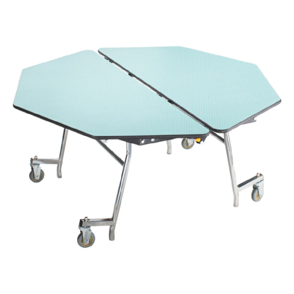 National Public Seating MT60O 60 Inch Mobile Cafeteria Table Octagon Steel National Public Seating MT60O 60 Inch Mobile Cafeteria Table Octagon Steel