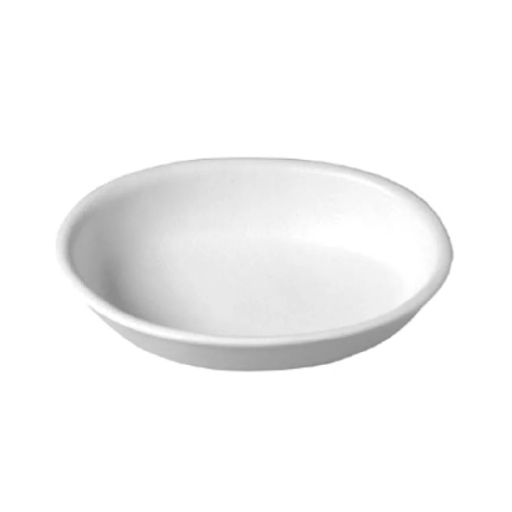 GET Enterprises FOD03YW 84-1/2 Oz Oval Bowl with Scratch Resistant Finish Aluminum Yellow