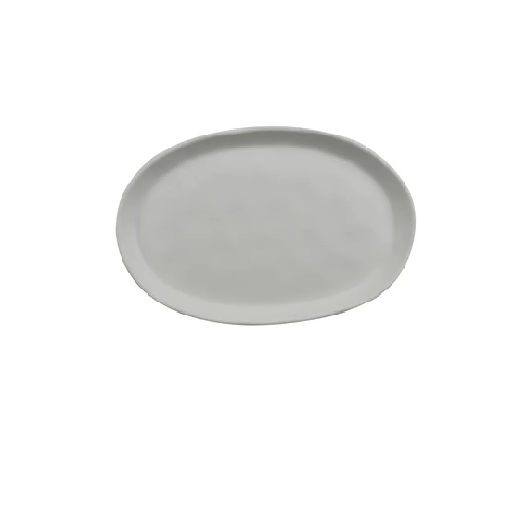 GET Enterprises 21142-TOH 12 Inch Oval Plate Melamine Touch of Honey