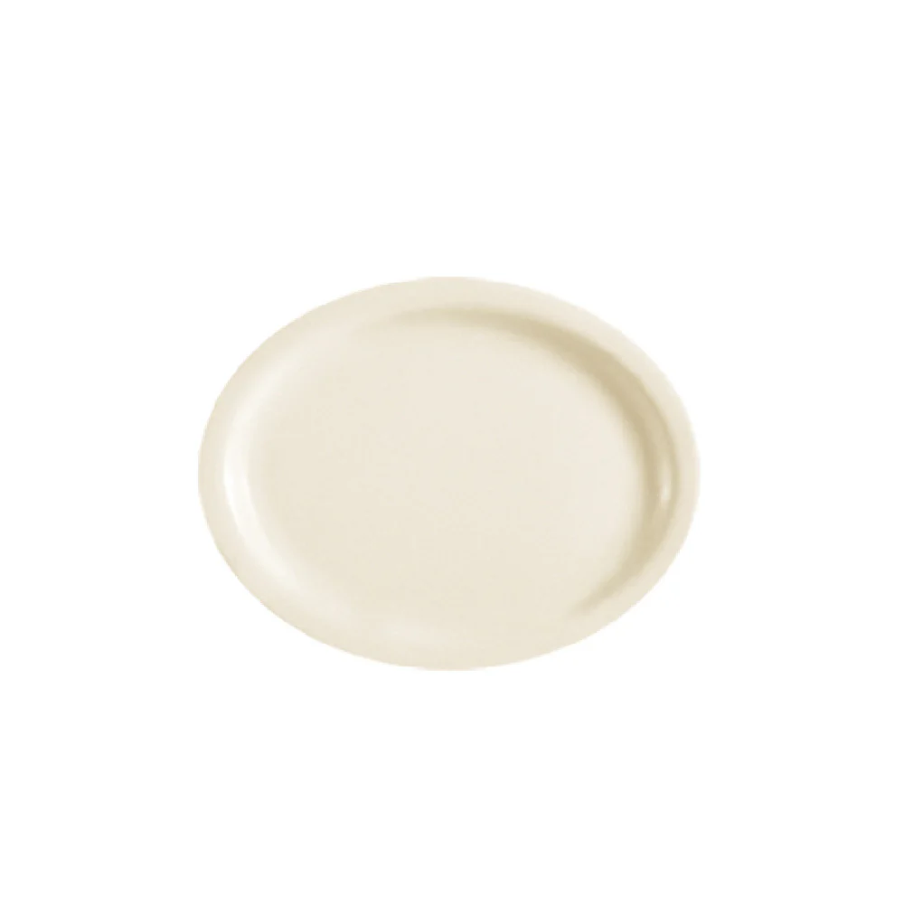 CAC China WAS-13 11-1/2 Inch Platter Oval Narrow Rim Ceramic with Dishwasher Safe CAC China WAS-13 11-1/2 Inch Platter Oval Narrow Rim Ceramic with Dishwasher Safe