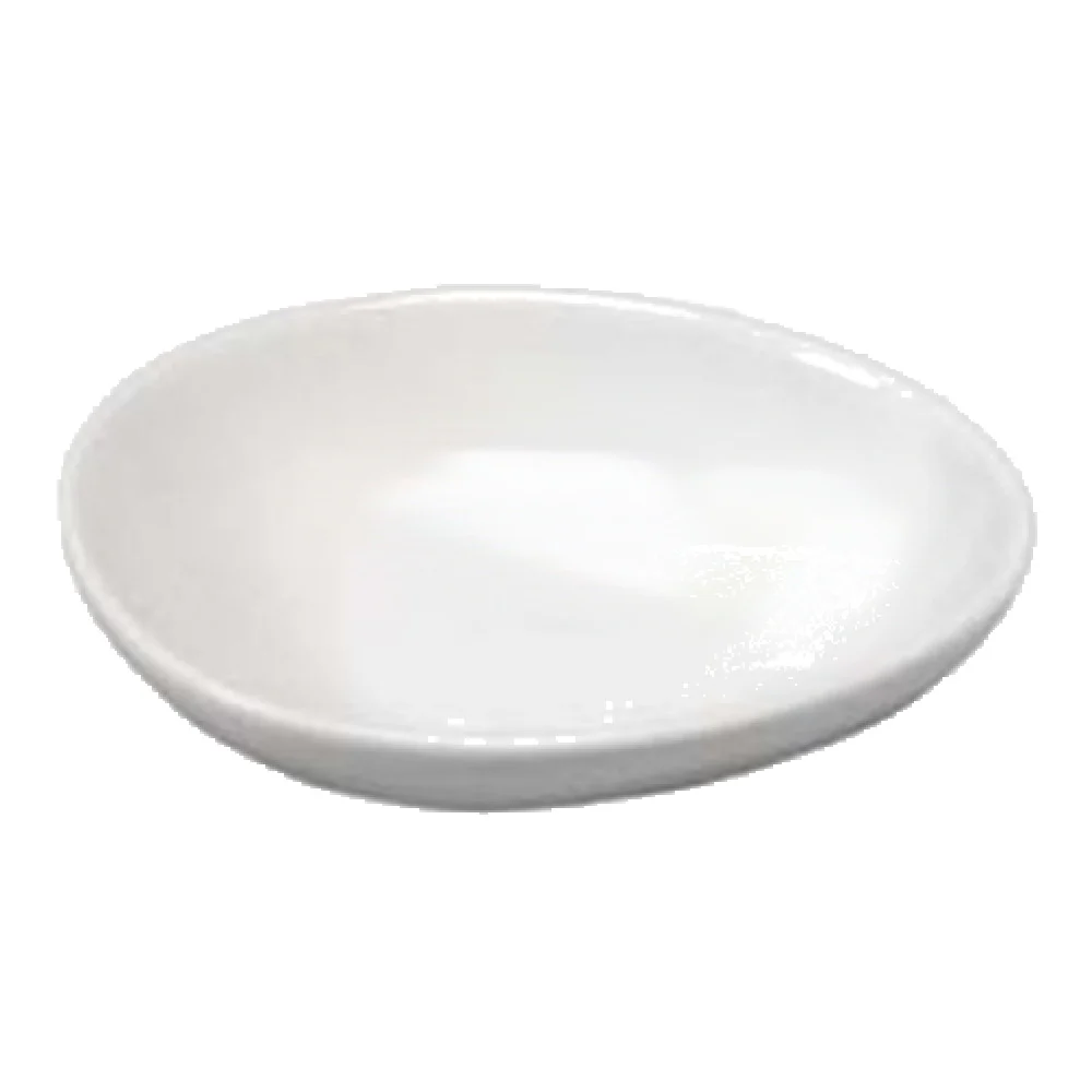 Vertex China LD-ESSD 3-1/8 Inch Oblong Sauce Dish Porcelain with Durable Finish Vertex China LD-ESSD 3-1/8 Inch Oblong Sauce Dish Porcelain with Durable Finish