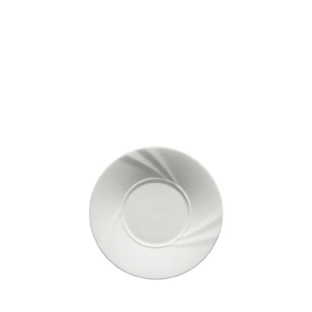 Fortessa HBW-AIRES-272 8 Oz Saucer for Can Cups Bone China White Fortessa HBW-AIRES-272 8 Oz Saucer for Can Cups Bone China White