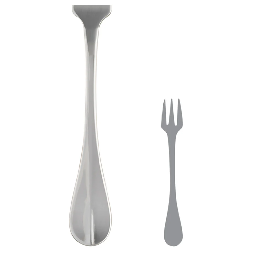 Steelite 5300S025 Cocktail Fork 5-3/4 Inch 3-prong with 18/10 stainless steel