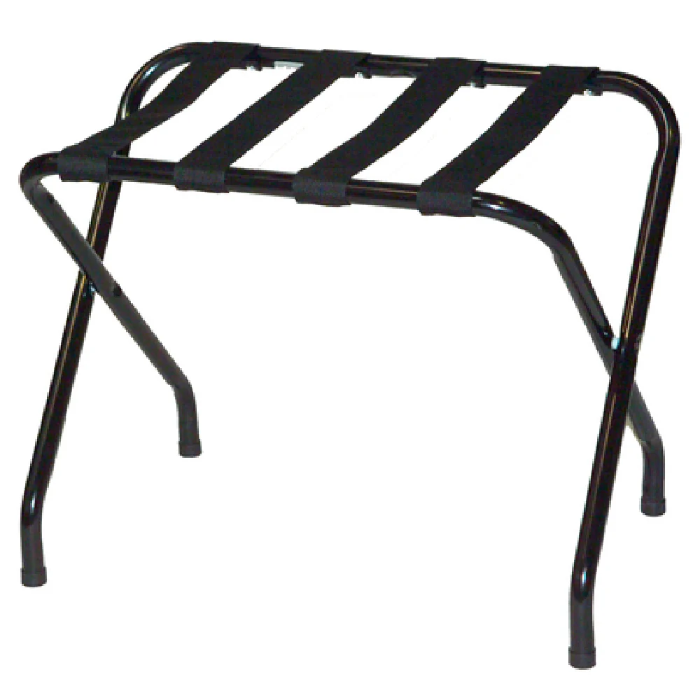 Central Specialties 155BL-BL-1 26 Inch Flat Top Luggage Rack Metal Black Finish Central Specialties 155BL-BL-1 26 Inch Flat Top Luggage Rack Metal Black Finish