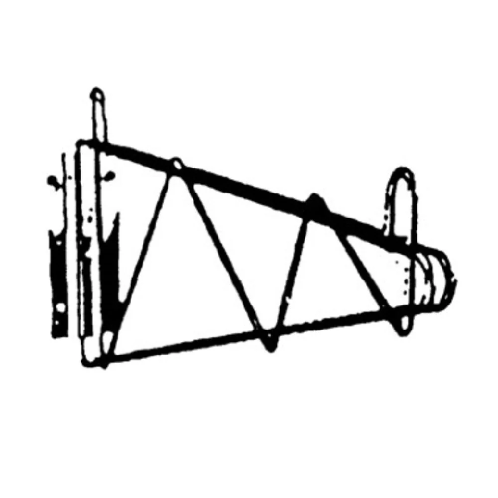 Klinger's Trading SSCHROME-18 Single Wall Bracket For 18