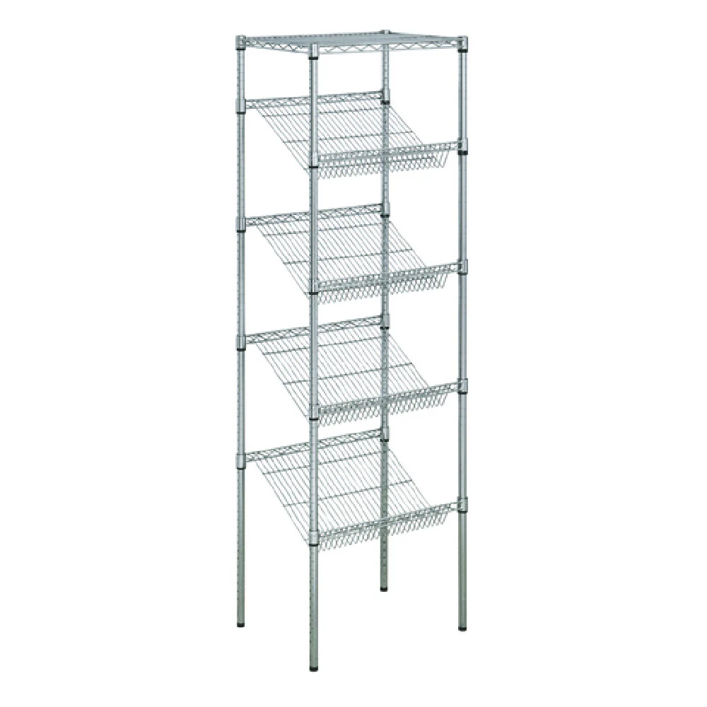 Hubert 99189 Kratos Wire Stationary Merchandising Rack 24
