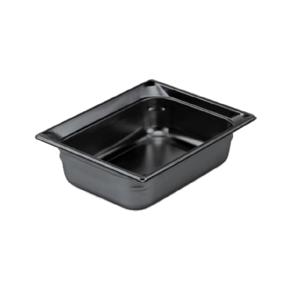 Vollrath 8022420 1/2 GN Food Pan Low-temp Polycarbonate Black Plastic