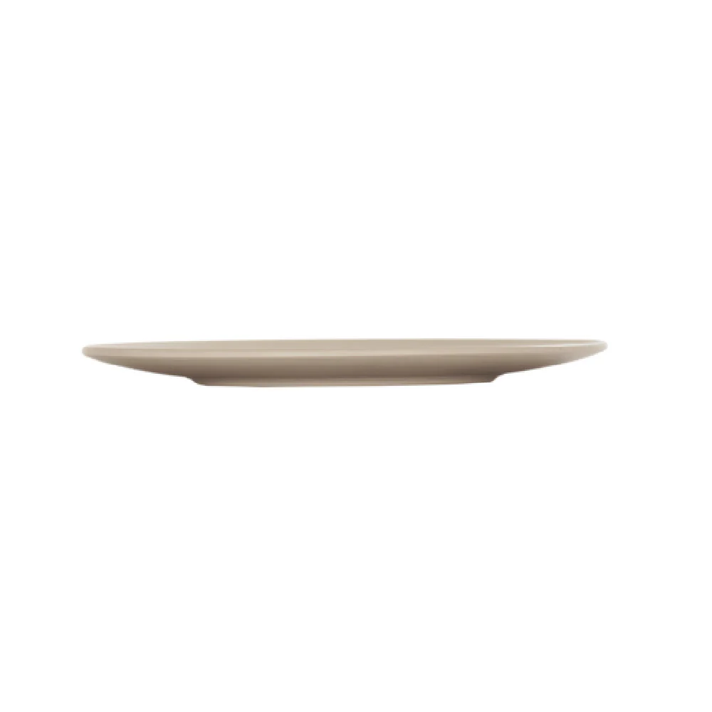 Cal-Mil 24110-10-125 10 Inch Diameter Melamine Charlotte Plate Taupe Cal-Mil 24110-10-125 10 Inch Diameter Melamine Charlotte Plate Taupe