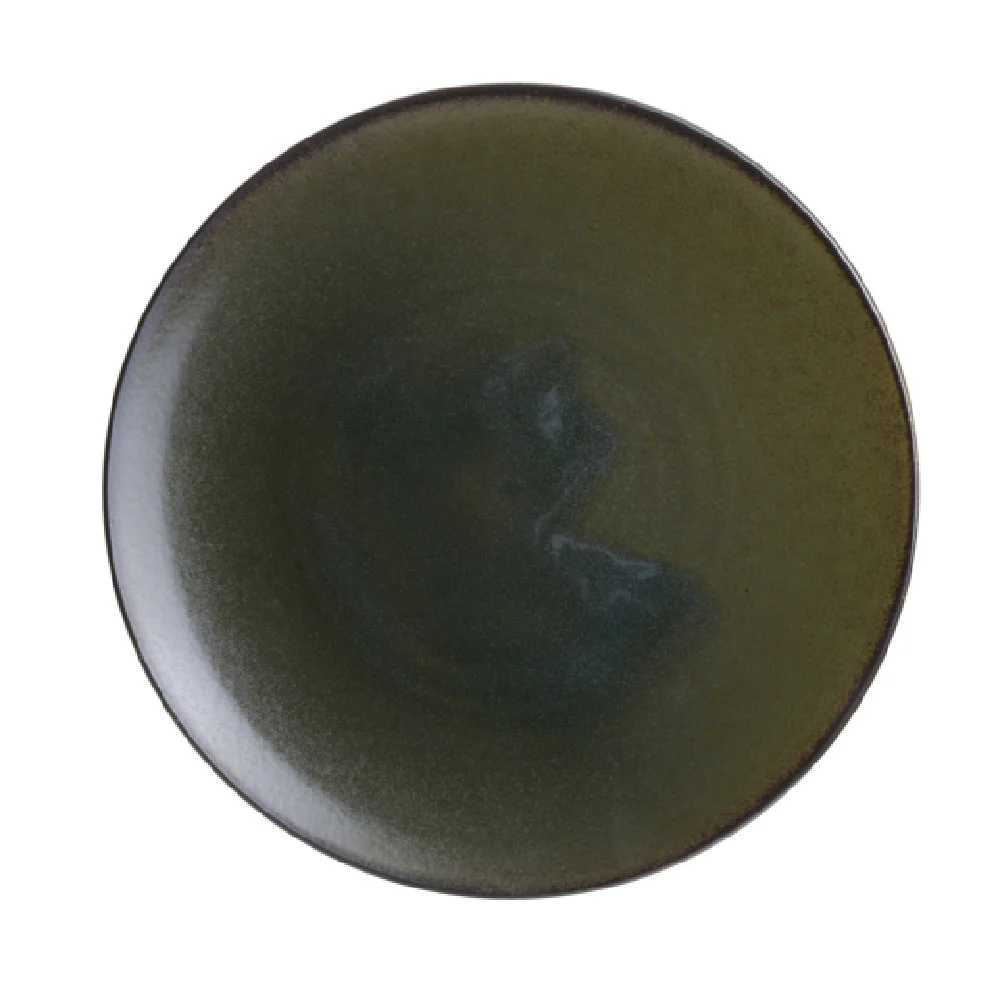 Steelite 6413MY033 8.25 Inch Coupe Plate Slate with Wabi Sabi Porcelain Steelite 6413MY033 8.25 Inch Coupe Plate Slate with Wabi Sabi Porcelain