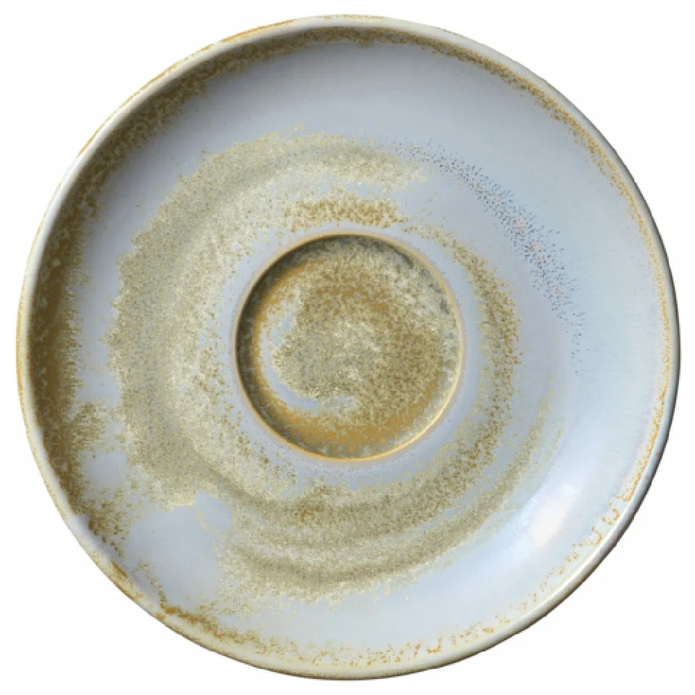 Libbey 801692141000100 5.51 Inch Round Saucer Porcelain Breeze Heart and Soul