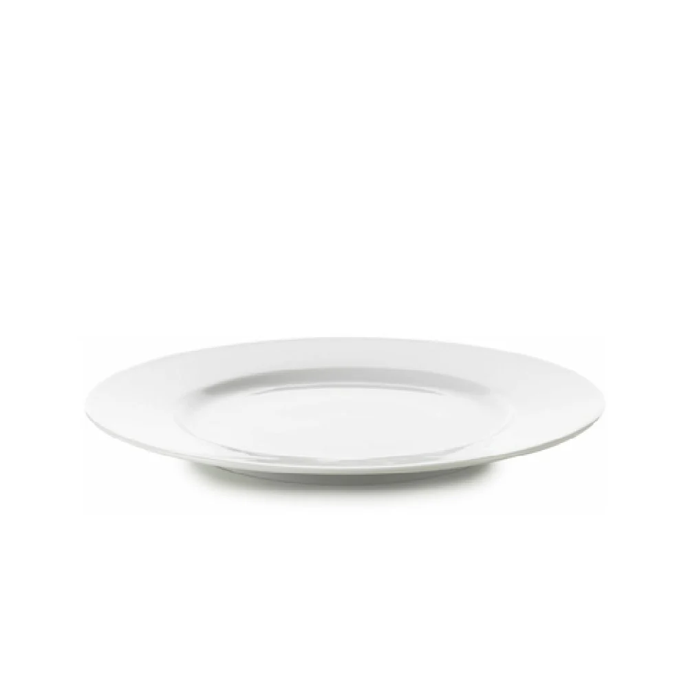Revol 615394 11-3/4 Inch Round Plate White Porcelain with Glazed Finish Revol 615394 11-3/4 Inch Round Plate White Porcelain with Glazed Finish
