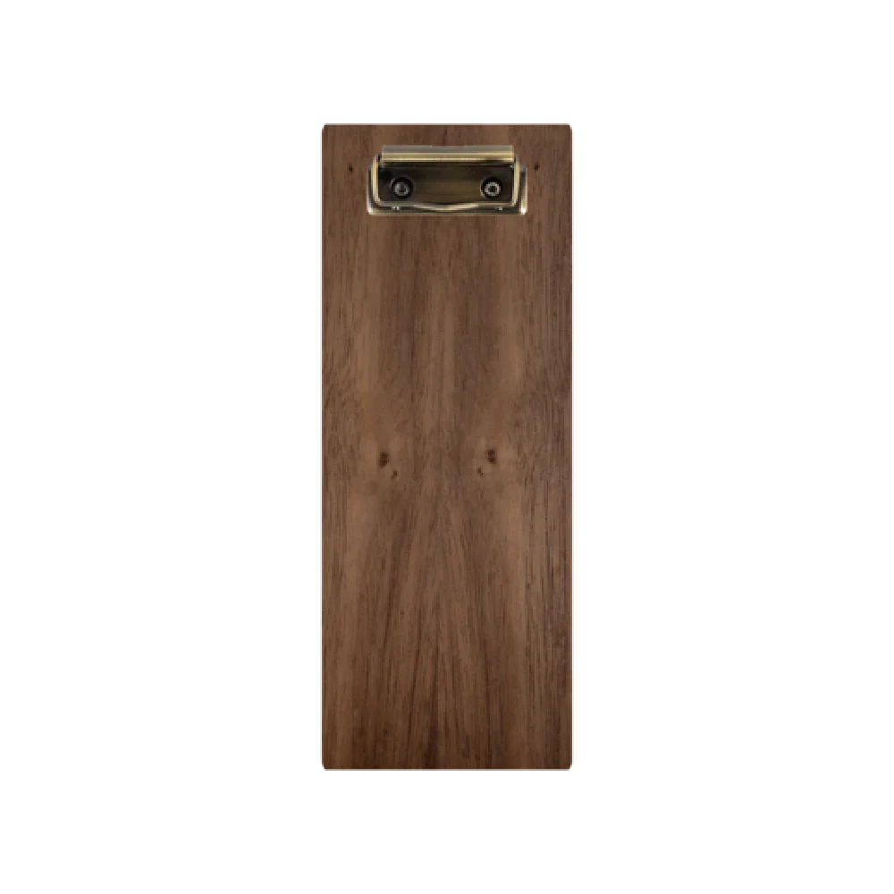 Risch WOODCLIPBOARD 4.25X11 Authentic Wood Clipboard 4-1/4 Inch to 11 Inch
