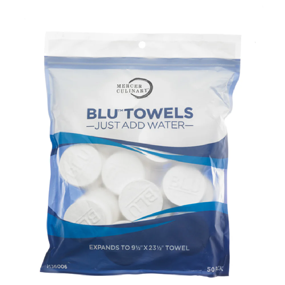 Mercer Culinary M36006 23-1/2 Inch Towels Reusable 100% Biodegradable Cotton