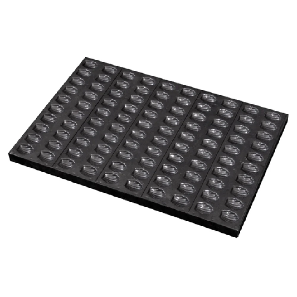 Louis Tellier 299109 23 Inch Madeleines Baking Tray 80 Cavities Coated Steel