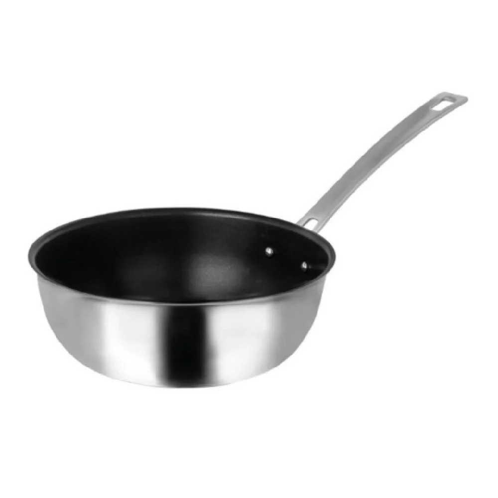 JB Prince S485 7.8 Inch Conical Skillet Non Stick Coating Stainless Steel JB Prince S485 7.8 Inch Conical Skillet Non Stick Coating Stainless Steel