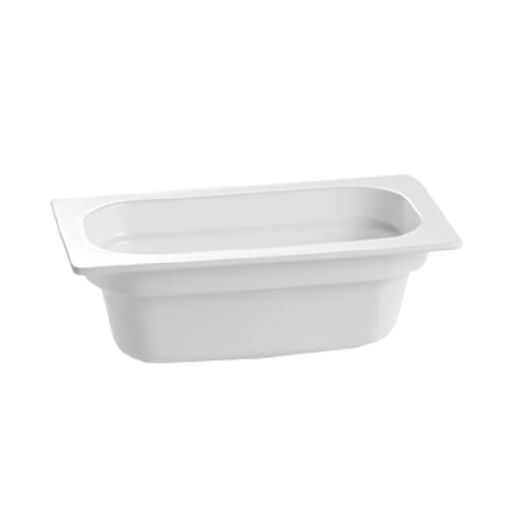 Tablecraft CW350PB 2-1/2 Qt Food Pan Cold Holding Aluminum Pigeon Blue Finish Tablecraft CW350PB 2-1/2 Qt Food Pan Cold Holding Aluminum Pigeon Blue Finish