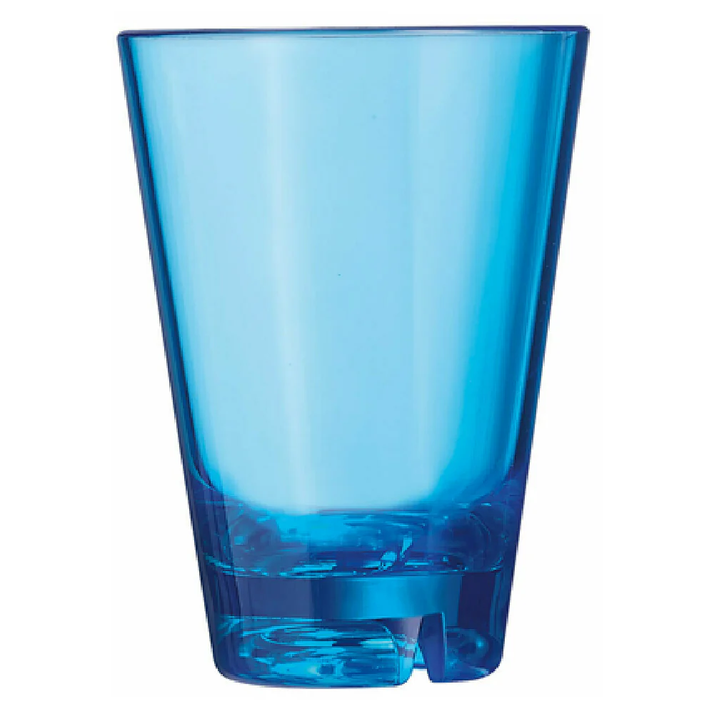 Arc Cardinal FM400 10.0 Oz SAN Plastic Outdoor Perfect Rocks Glass Packs/Cases
