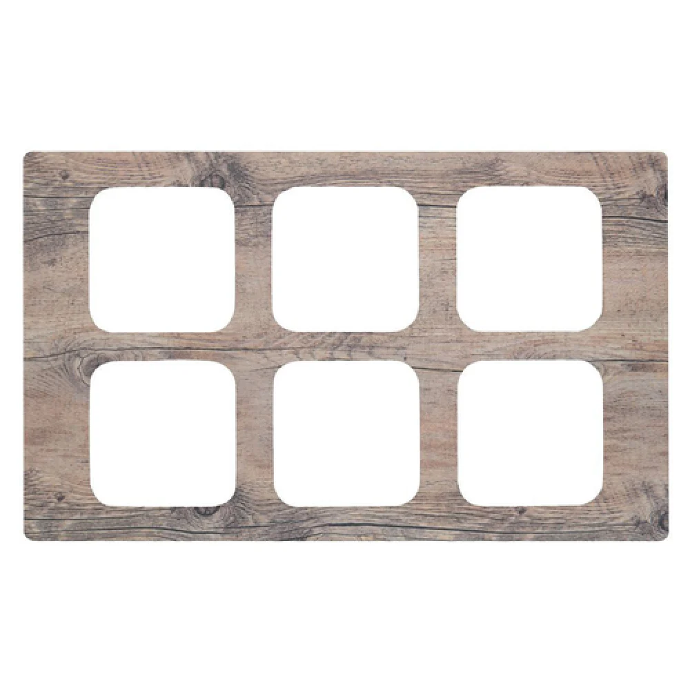 Hubert 81864 Cold Tile For 1/6-size Contemporary Pans 6-compartment Hubert 81864 Cold Tile For 1/6-size Contemporary Pans 6-compartment