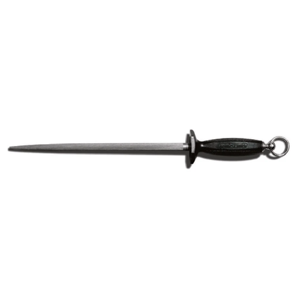 Dexter 7373 12 Inch Magnetized Butcher Steel Knife High-carbon Steel Black Handle