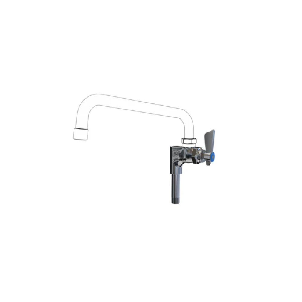 NBR Equipment P4A Pre-Rinse Add-On Faucet Lead Free Brass Chrome Plated