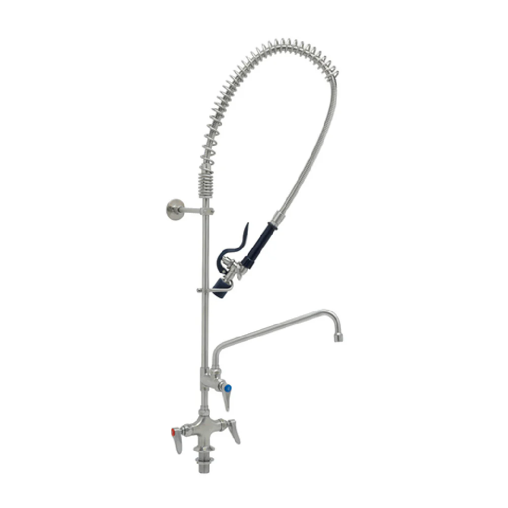 T&S Brass S-0113-A12-BJ 7 Inch Pre-Rinse Faucet Assembly with Heat Resistant Handle T&S Brass S-0113-A12-BJ 7 Inch Pre-Rinse Faucet Assembly with Heat Resistant Handle
