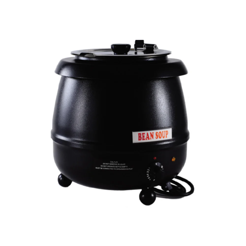 CAC China ELSW-100K 10.5 Quarts Electric Soup Warmer with Stainless Steel Lid