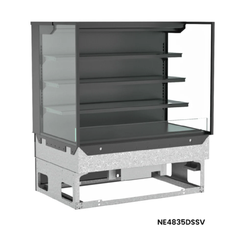 Structural Concepts NE3635DSSV 35-3/4 Inch Self-Service Non-Refrigerated Counter Case with Glass Shelves and LED Lights Structural Concepts NE3635DSSV 35-3/4 Inch Self-Service Non-Refrigerated Counter Case with Glass Shelves and LED Lights