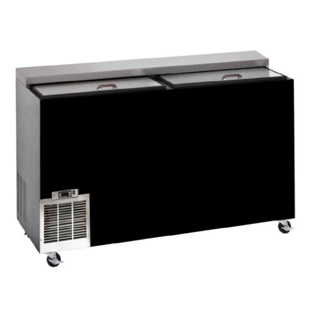 Perlick BC48RT-3-BL 48 Inch Bottle Cooler Self-Contained 12.6 cu ft Stainless Steel