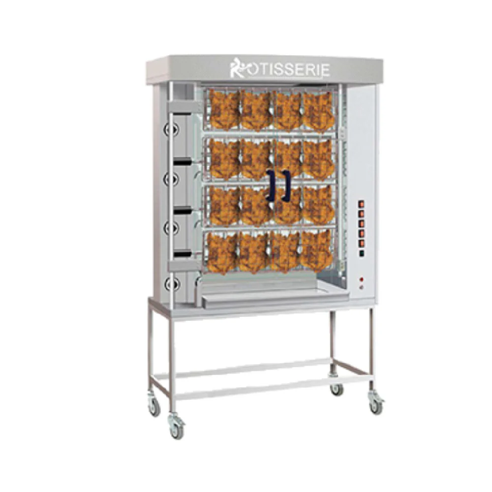 Rotisol FFS1175-4G-SS_NAT 46 Inch Gas Rotisserie Oven with Four Motors 41000 BTU Rotisol FFS1175-4G-SS_NAT 46 Inch Gas Rotisserie Oven with Four Motors 41000 BTU