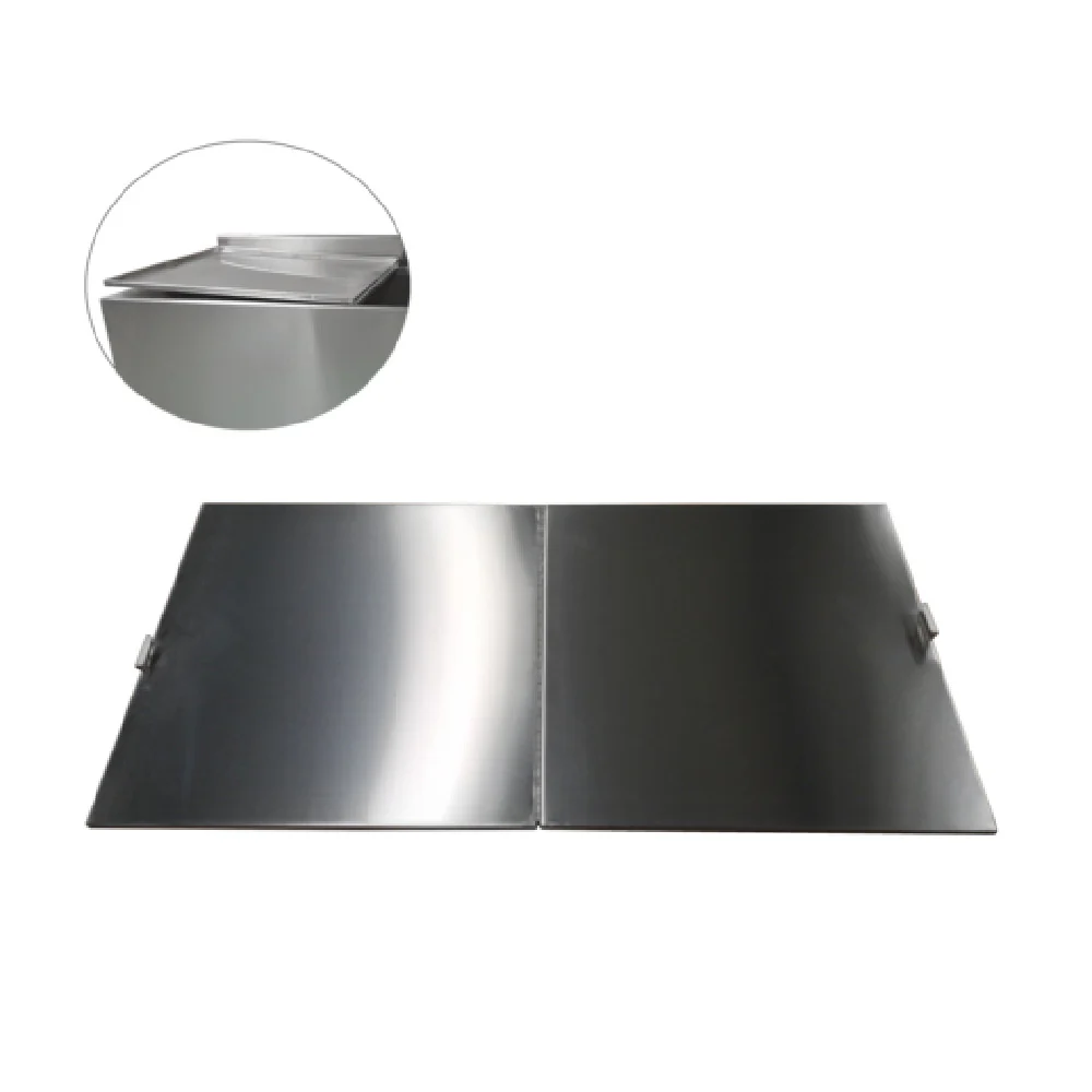 NBR Equipment IBB-L48 Beer Bin Cover With Padlocks And Keys 18GA/304 Stainless Steel